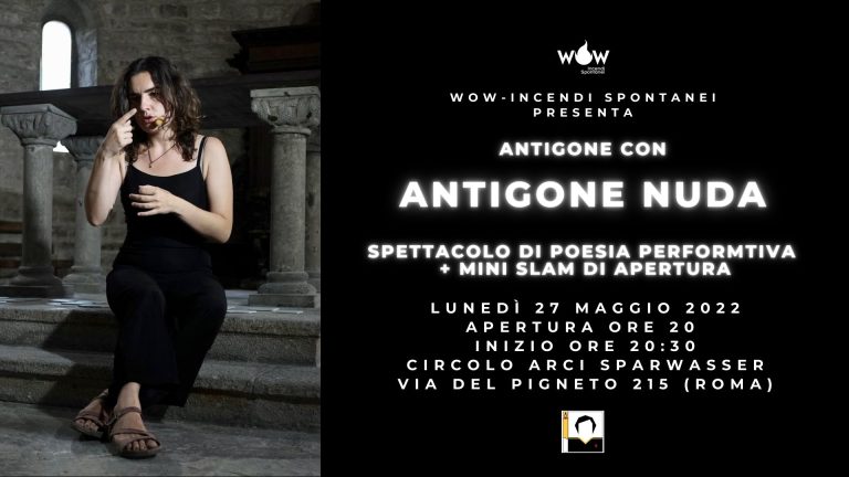 Antigone @Sparwasser + Sfida di poesia performativa