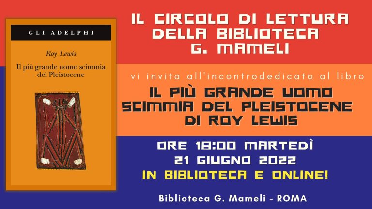 Incontro con il Circolo di lettura