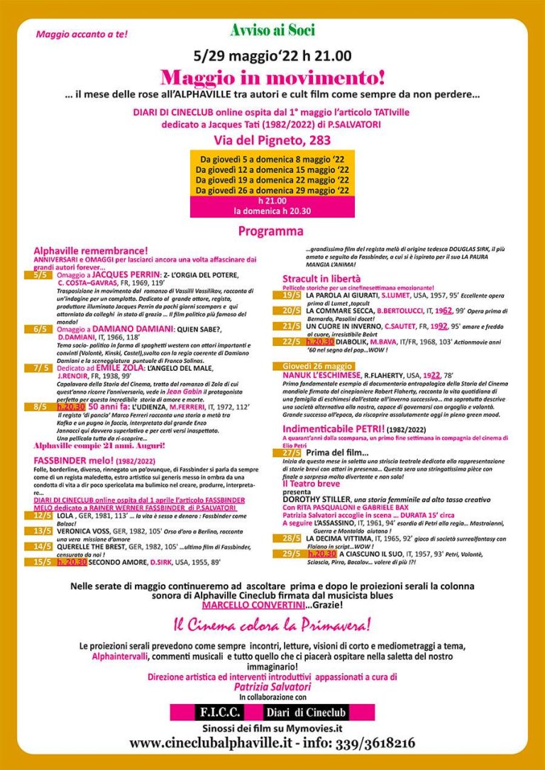 Maggio in movimento!