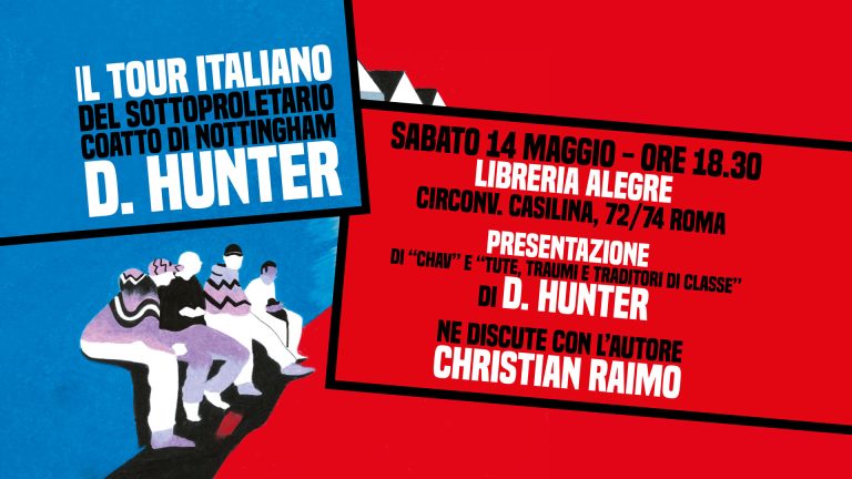 Presentazione di “Chav” e di “Tute, traumi e traditori di classe”