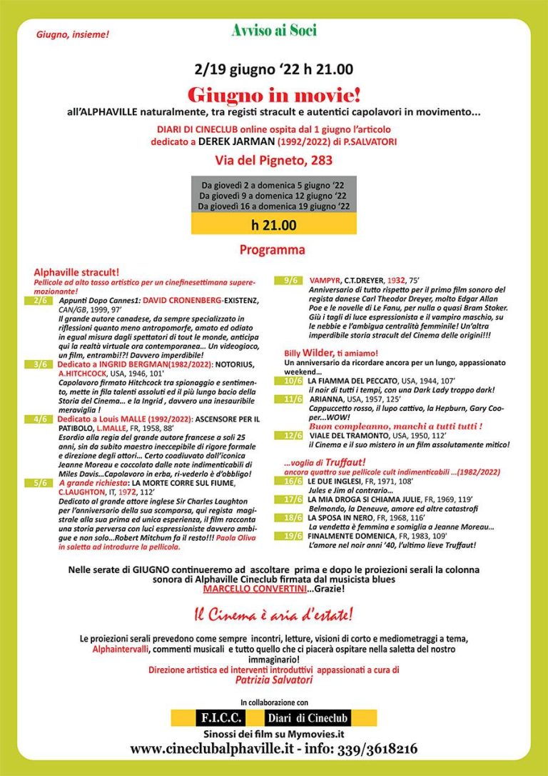 Giugno in movie!