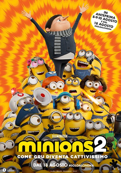 MINIONS 2 – COME GRU DIVENTA CATTIVISSIMO