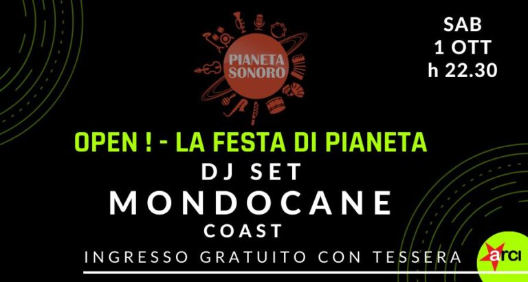 OPEN ! – La festa di Pianeta