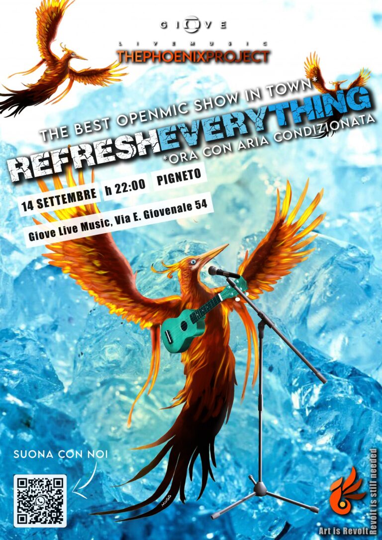 Refresh Everything – OPEN MIC
