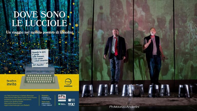 A Roma DOVE SONO LE LUCCIOLE? Un viaggio nel mondo poetico di Pasolini