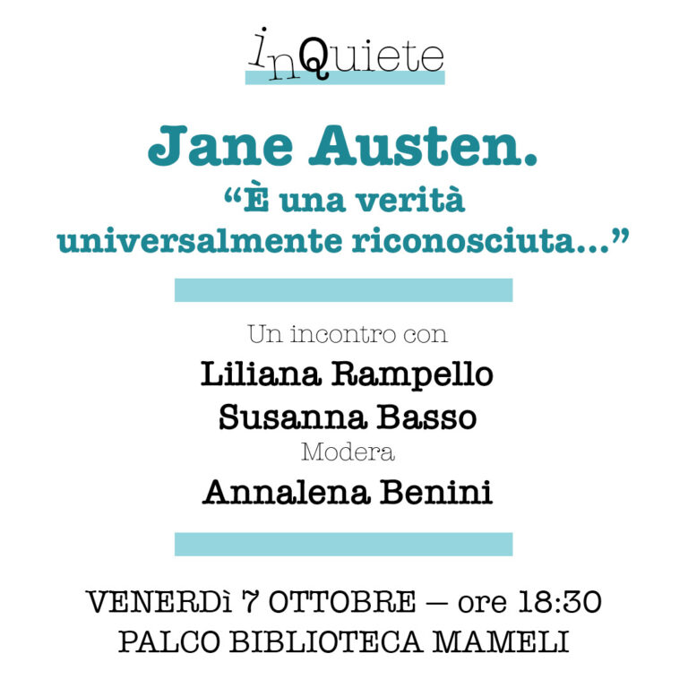 inQuieteFestival – Jane Austen