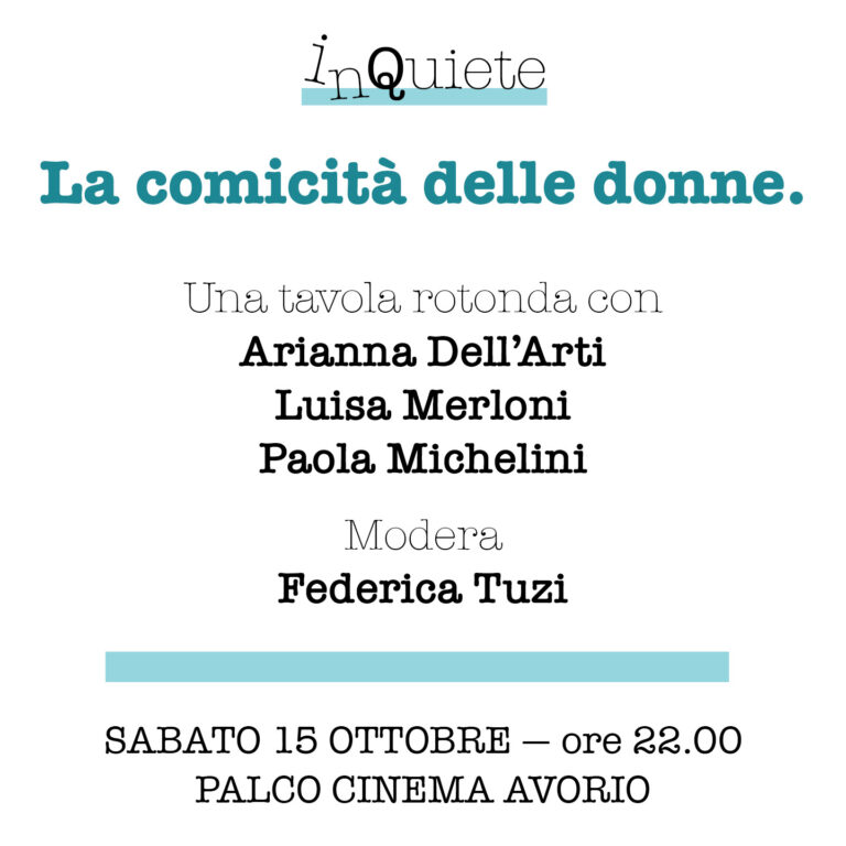 inQuieteFestival – La comicità delle donne