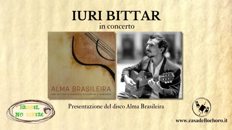 Iuri Bittar in Concerto – Rassegna “Brasil no Metrò”