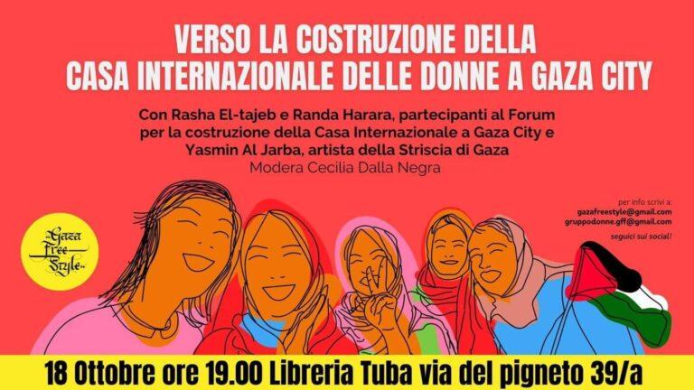 Verso la costruzione della Casa Internazionale delle Donne a Gaza City
