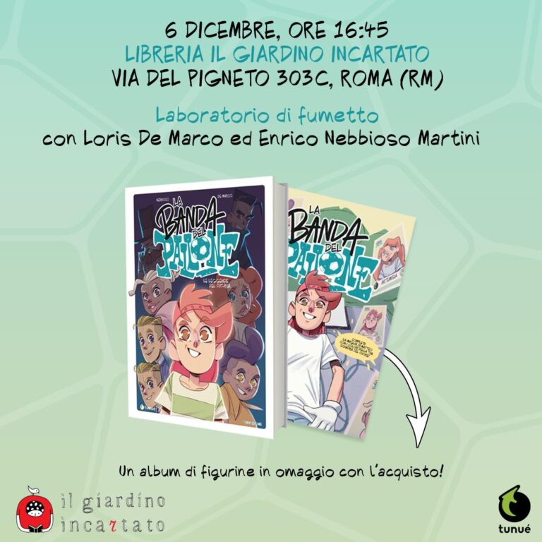 Laboratorio di fumetto con Loris De Marco ed Enrico Nebbioso Martini