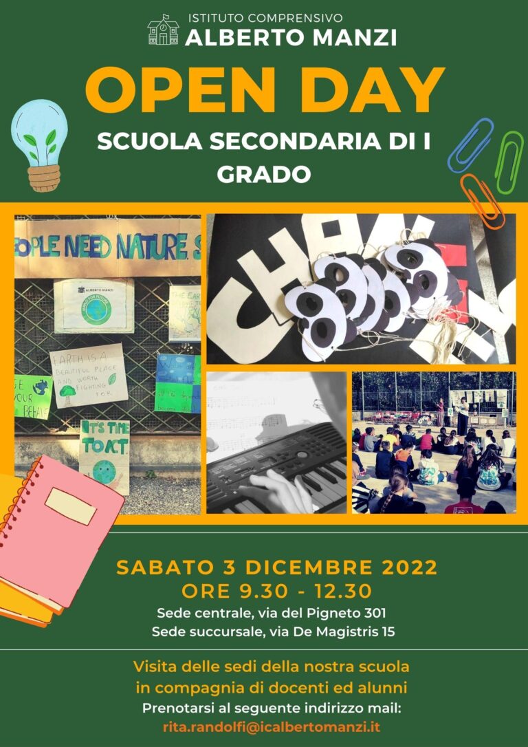 Open Day Scuola Secondaria di I grado