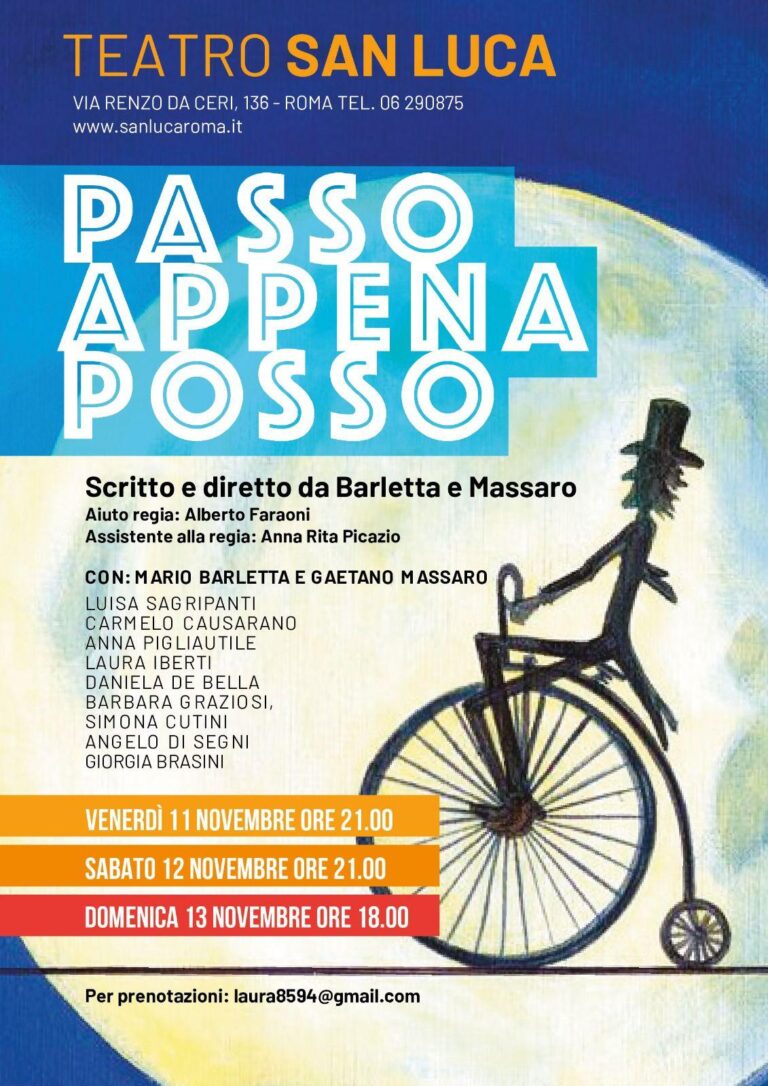 Passo appena posso