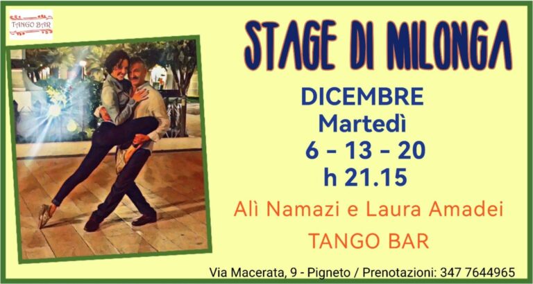 Stage di Milonga