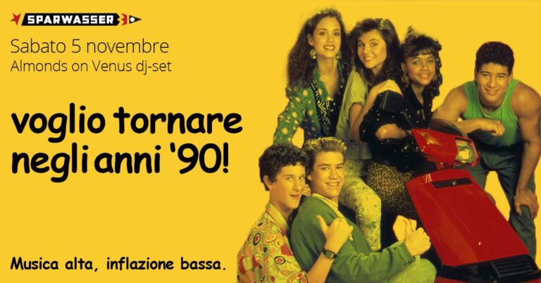 Voglio tornare negli anni ’90