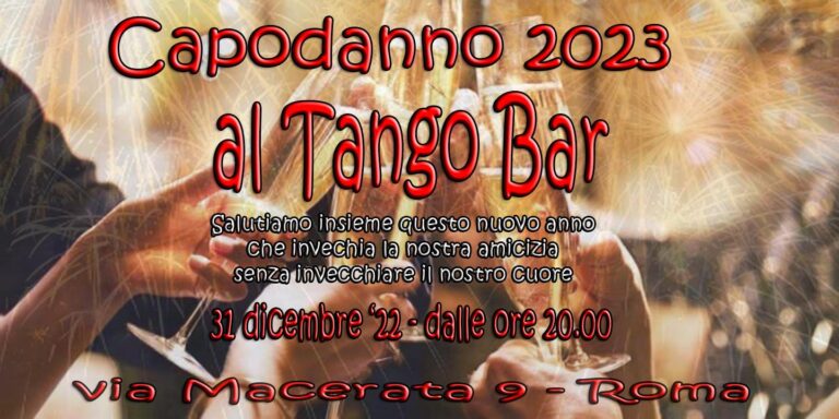 Capodanno al Tango Bar