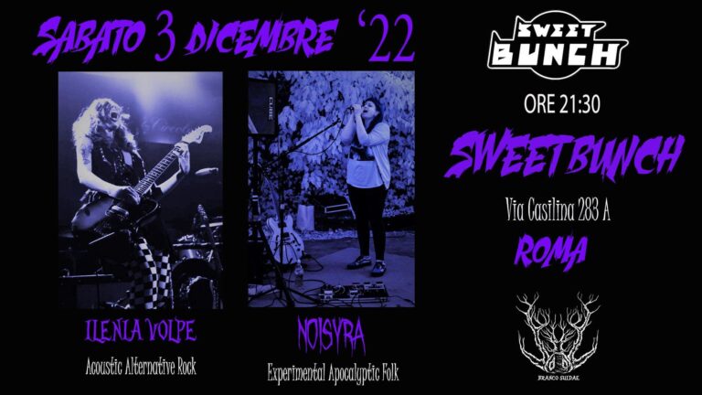 Ilenia Volpe + Noisyra in concerto