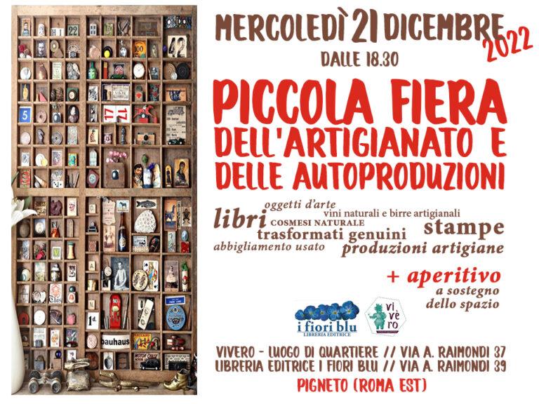 Piccola Fiera dell’artigianato e dell’editoria