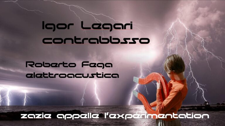 Zazie appelle l’expérimentation : Igor Legari – Roberto Fega