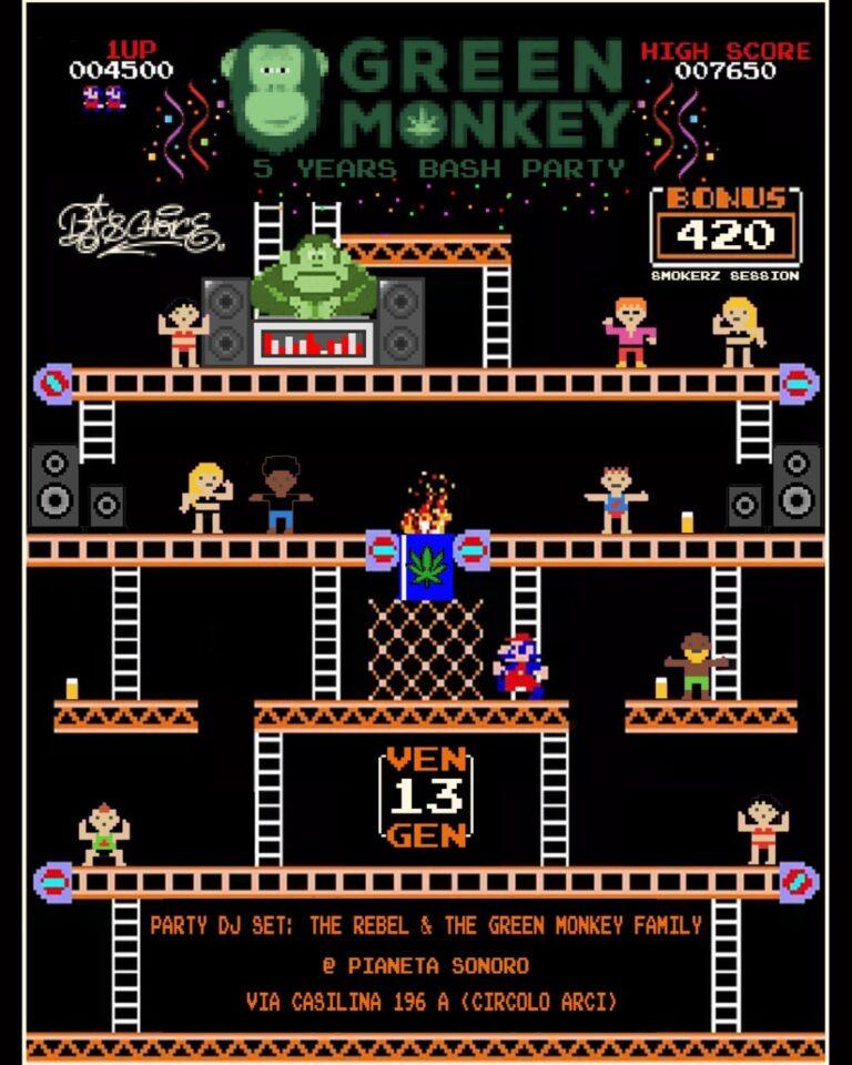 5 YEARS BASH GREENMONKEYSHOP