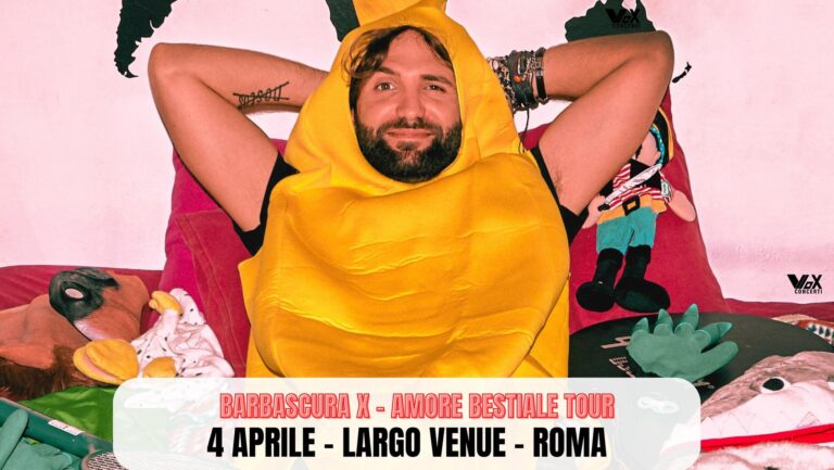 Barbascura X – Amore Bestiale Tour