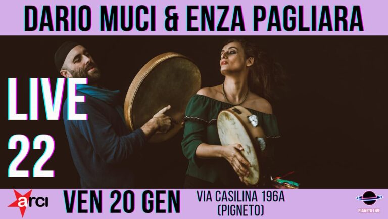 DARIO MUCI & ENZA PAGLIARA LIVE