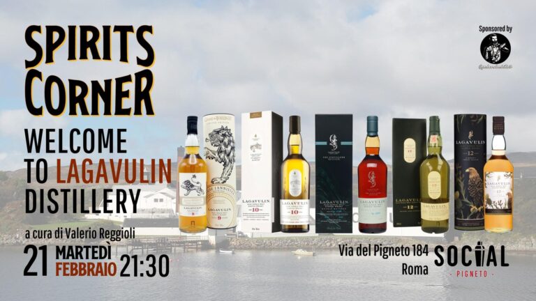 Degustazione Whisky LIVE – Welcome To Lagavulin Distillery