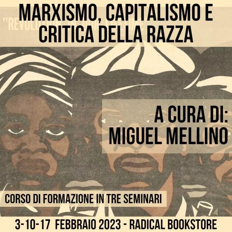 Marxismo, capitalismo e critica della razza