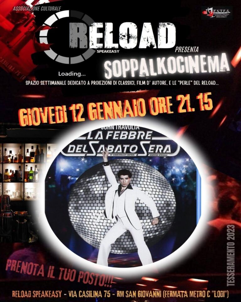 SoppalkoCinema – LA FEBBRE DEL SABATO SERA