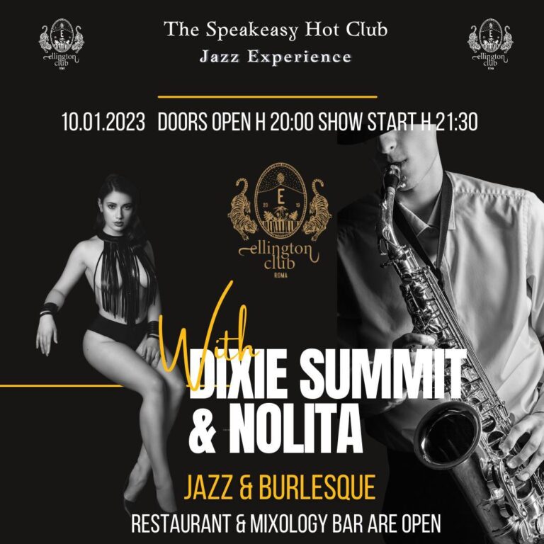Speakeasy Hot Club: Jazz Experience con Nolita Burlesque e Dixie Summit