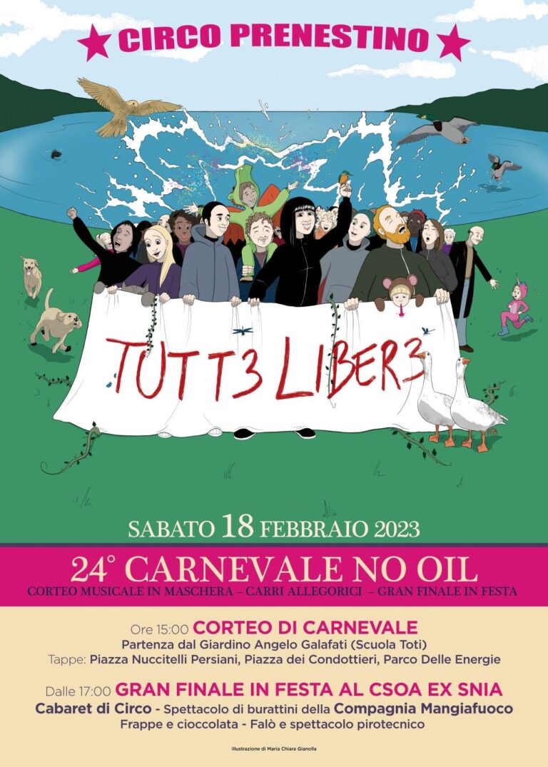 24° CARNEVALE NO OIL * CIRCO PRENESTINO * Tutt3 Liber3