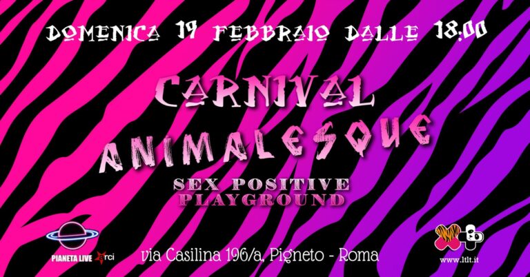 Carnival Animalesque – Sensual Experience