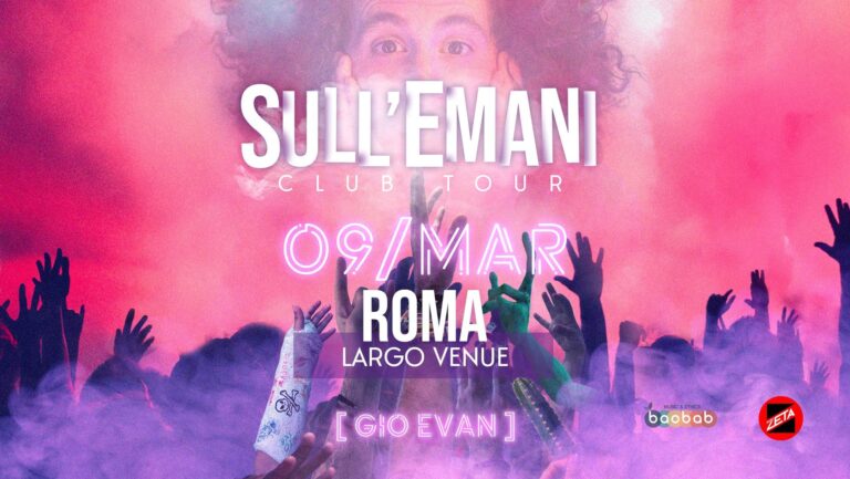 GIO EVAN – SULL’EMANI TOUR