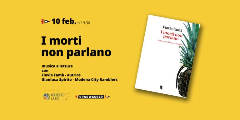 I morti non parlano – letture e musica