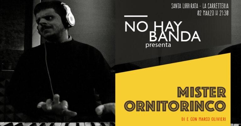 NO HAY BANDA // MISTER ORNITORINCO