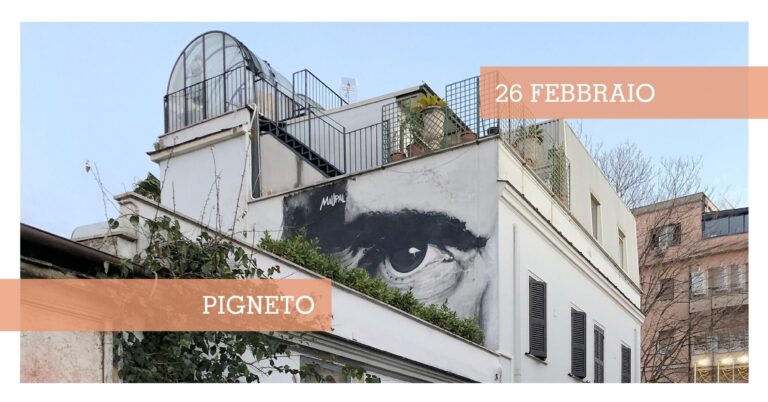 Passeggiata urbana al Pigneto (e pranzo in Osteria degli Ubertini)