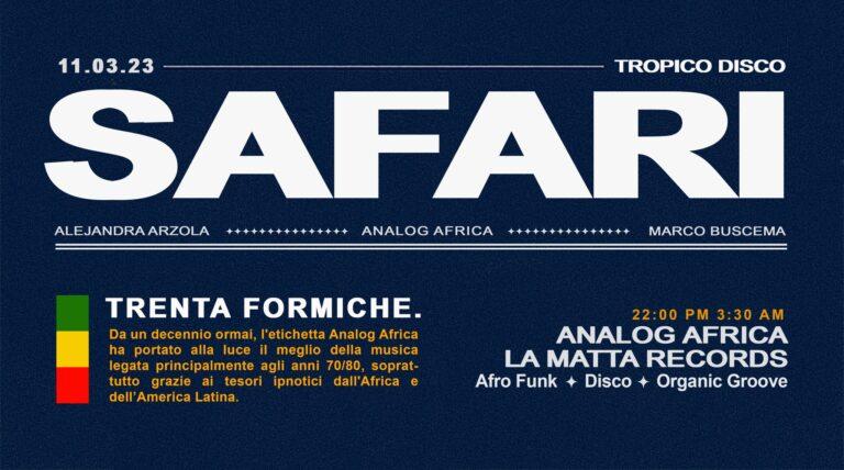 Tropico Disco Safari feat. – ANALOG AFRICA