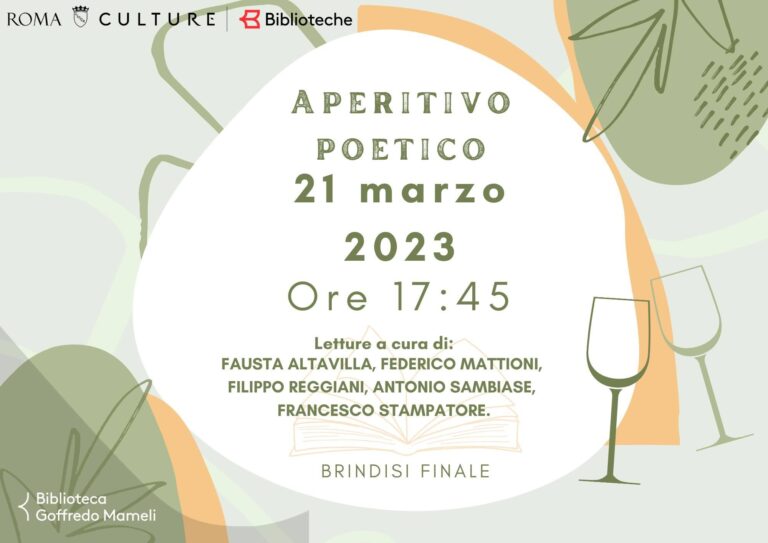 Aperitivo poetico