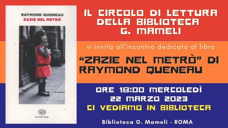 Appuntamento con il Circolo di lettura