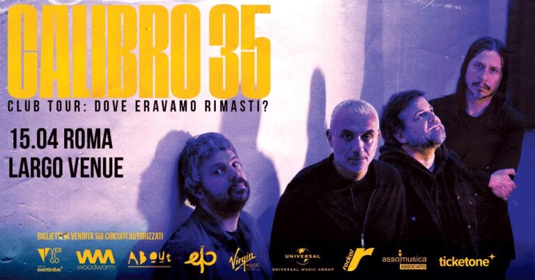 Calibro 35 – Club Tour: Dove eravamo rimasti?