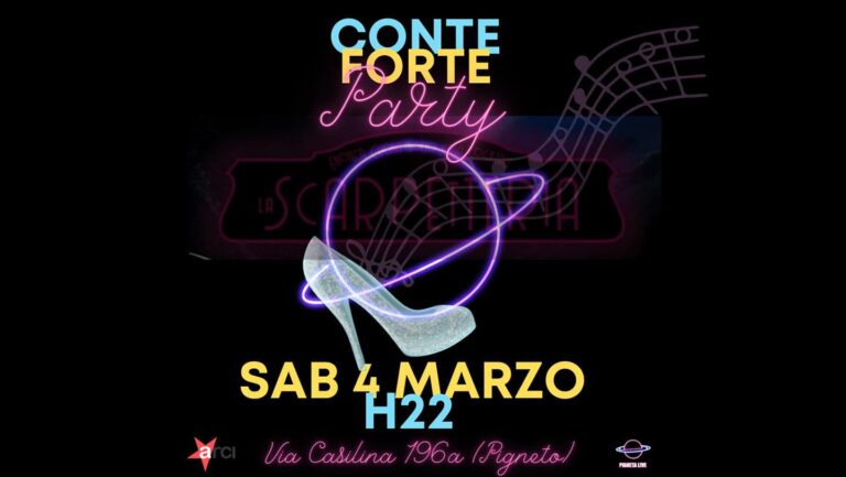 CONTE FORTE PARTY + dj set Mondo Cane