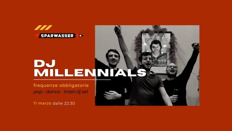 DJ MILLENNIALS | frequenze obbligatorie | pop dance trash dj set