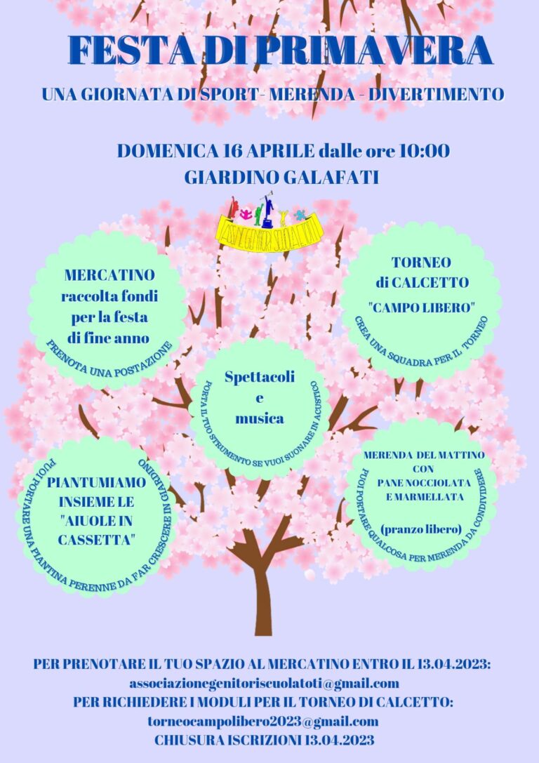 FESTA DI PRIMAVERA