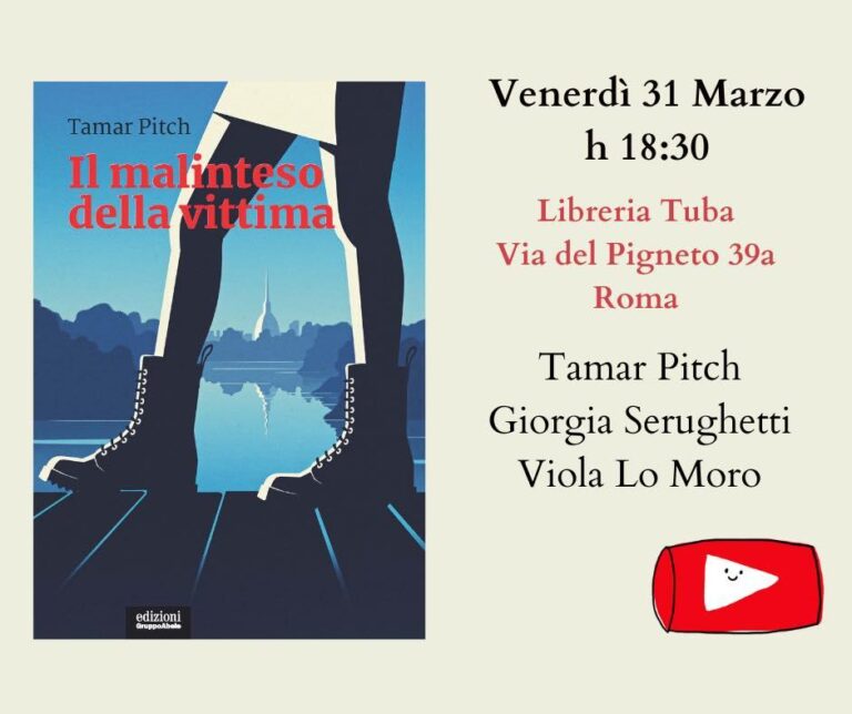 Il malinteso della vittima di Tamar Pitch