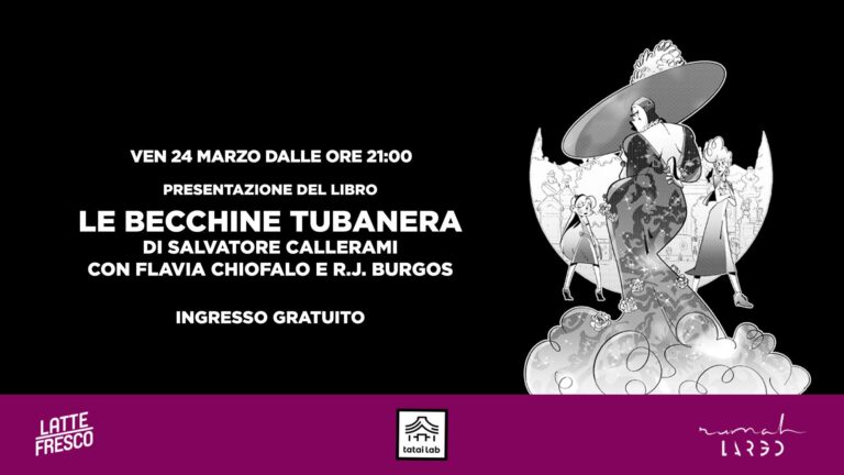 Le Becchine Tubanera – Incontro con l’autore