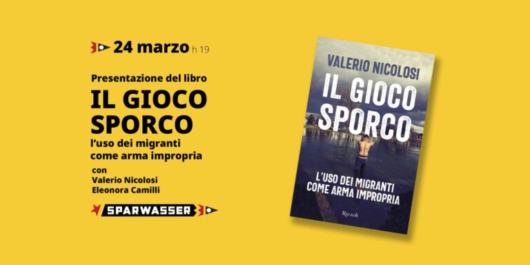 Valerio Nicolosi presenta Il Gioco Sporco ∙ Sparwasser