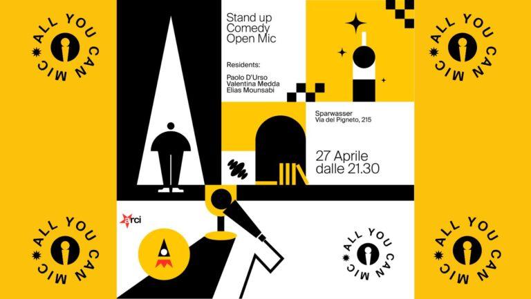 All You Can Mic! Stand Up Comedy – Open Mic