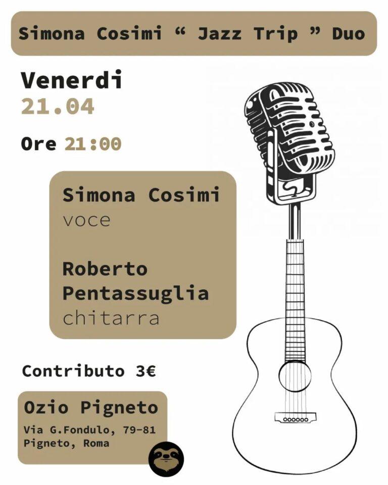 Simona Cosimi “Jazz Trip” Duo