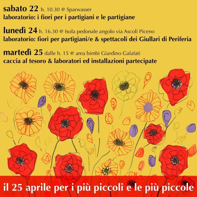 l 25 aprile per i più piccoli e le più piccole