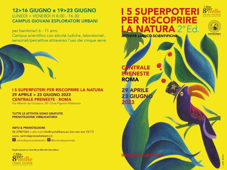 I 5 superpoteri per riscoprire la natura