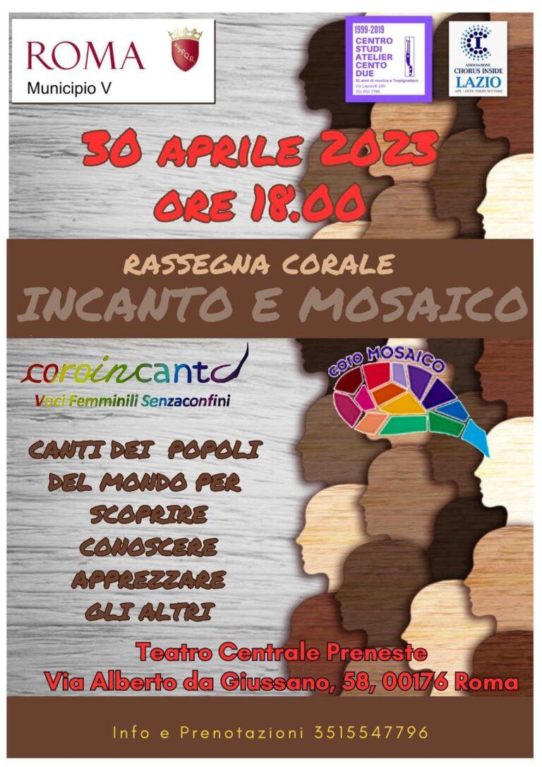 Rassegna Corale INCANTO&MOSAICO